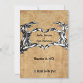 Invitation de mariage Halloween (Devant)