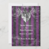 Invitation de mariage Halloween (Devant)