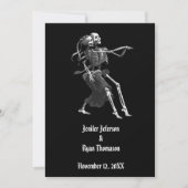 Invitation de mariage Halloween (Devant)