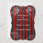 Invitation de mariage Halloween (Devant)