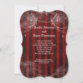 Invitation de mariage Halloween (Dos)
