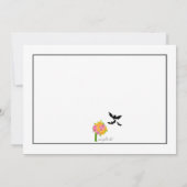 Invitation de mariage Halloween (Dos)