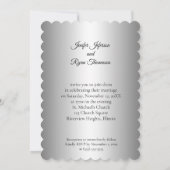 Invitation de mariage Halloween (Dos)
