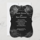 Invitation de mariage Halloween (Dos)