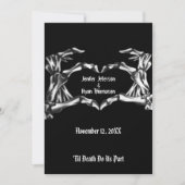 Invitation de mariage Halloween (Devant)