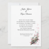 Invitation de mariage Halloween (Dos)