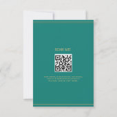 Invitation de mariage indien (Dos)