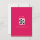 Invitation de mariage indien (Dos)