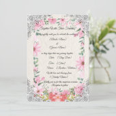 Invitation de mariage indien simple et élégant | T (Debout devant)