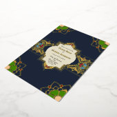 Invitation de mariage inspirée de l'ère moghole av (Rotation)