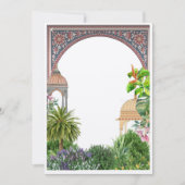 Invitation de mariage/ invitation indienne (Devant)