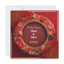 Invitation de mariage islamique 