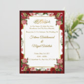 Invitation de mariage islamique (Debout devant)