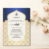 Invitation de mariage islamique | 6 couleurs de to