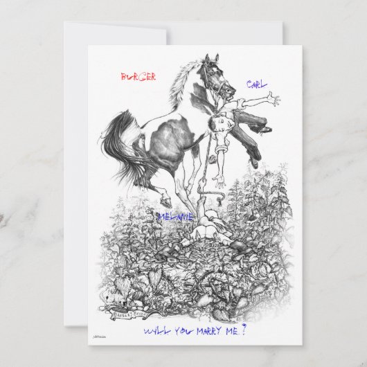 Invitation de mariage JudeToo LB33 (Devant)