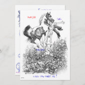 Invitation de mariage JudeToo LB33 (Devant / Derrière)