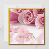 Invitation de mariage la plus populaire et élégant (Devant)