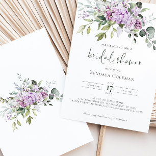Invitation de mariage Lilac Sage Green
