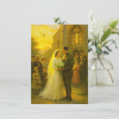 Invitation de mariage militaire (Debout devant)