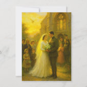 Invitation de mariage militaire (Devant)