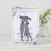 invitation de mariage minimaliste (Debout devant)