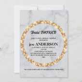 Invitation de mariage minimaliste écriture manuscr (Devant)