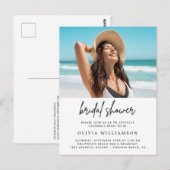 Invitation de mariage minimaliste moderne (Devant / Derrière)