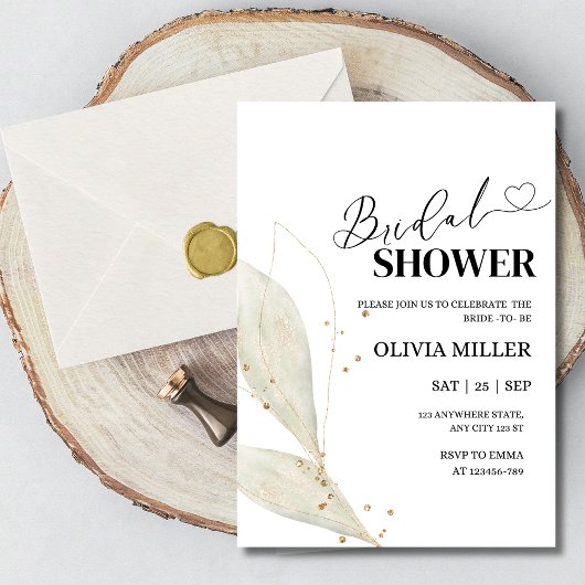 Invitation de mariage minimaliste Moderne Élégante