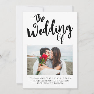 Invitation de mariage modèle 10