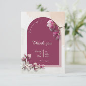 Invitation de mariage moderne (Debout devant)