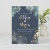 Invitation de mariage moderne (Debout devant)