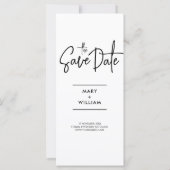Invitation de mariage moderne avec photomaton pour (Dos)