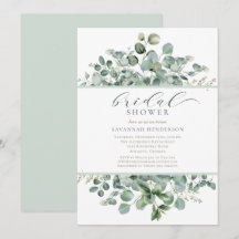 Invitation de mariage modifiable vert sauge classi