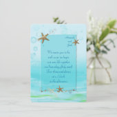 Invitation de mariage nautique (Debout devant)