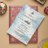 Invitation de mariage Nikah | Design islamique min