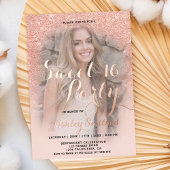 Invitation de mariage noir moderne avec écriture p