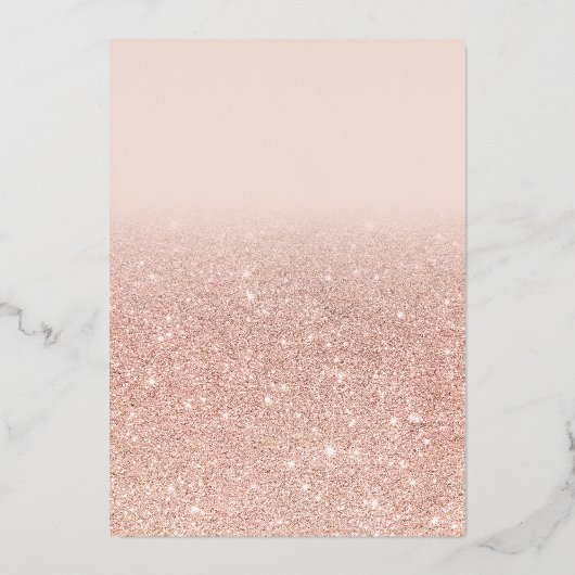 Invitation de mariage noir moderne avec écriture p (Verso)