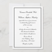 Invitation de mariage NYC Skyline Chrysler Flatiro (Dos)