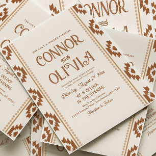 Invitation de mariage occidentale moderne