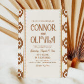 Invitation de mariage occidentale moderne