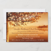 Invitation de mariage ou de soirée après-mariage a (Devant)