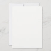 Invitation de mariage Paysage de campagne Art Fin (Dos)