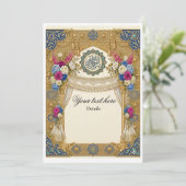 Invitation de mariage personnalisable traditionnel (Debout devant)