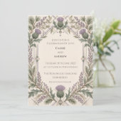 Invitation de mariage personnalisée (Debout devant)