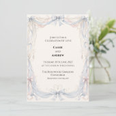 Invitation de mariage personnalisée (Debout devant)