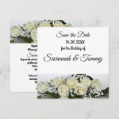 Invitation de mariage personnalisée (Devant / Derrière)