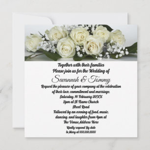 Invitation de mariage personnalisée