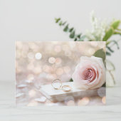 Invitation de mariage personnalisée (Debout devant)