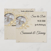 Invitation de mariage personnalisée (Devant / Derrière)