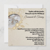 Invitation de mariage personnalisée (Dos)